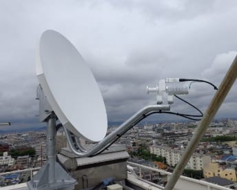 衛星通信ネットワーク設備工事